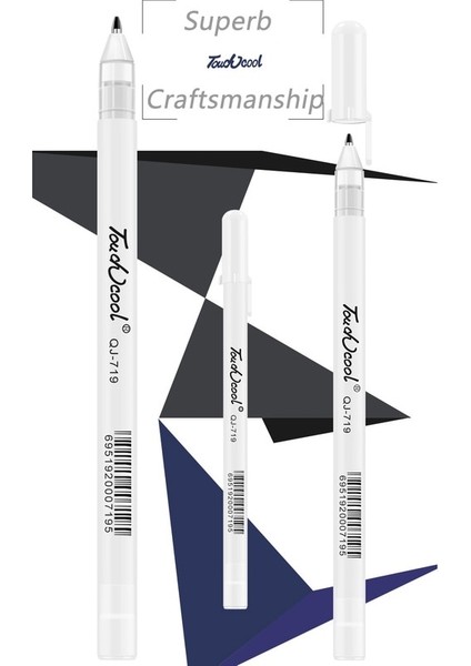 Beyaz 2.0 mm Stili Reative Beyaz Mürekkep Jel Kalem Vurgulama Işaretleyici Kalem Öğrenci Kırtasiye Için Ince Ipucu Çizim Sanat Yazma Okul Malzemeleri (Yurt Dışından) fırsatları