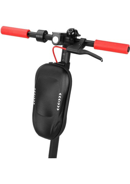 Elektrikli Scooter Ön Çantası Su Geçirmez Eva Sert Kabuk Çantalar Yansıtıcı Gidona Asılan Çanta Depolama Aksesuarları (Yurt Dışından) fırsatları