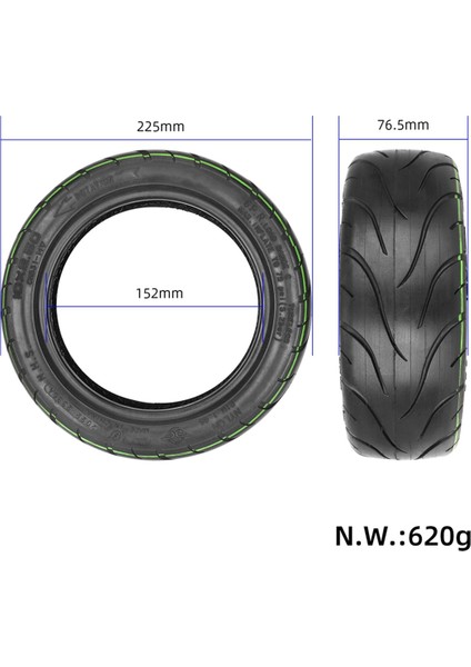 Vakum Lastikli Elektrikli Scooter 6 Katmanlı Kalınlaştırılmış Pnömatik Lastik 10X2.5 Yol Lastiği (Yurt Dışından) fiyatları