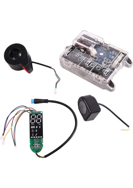 Elektrikli Scooter Anakart Kontrol Ünitesi Güç Kaynağı Bt Dijital Ekran Hızlandırıcı Ön Işık Xiaomi M365 Pro Parçası (Yurt Dışından) modelleri