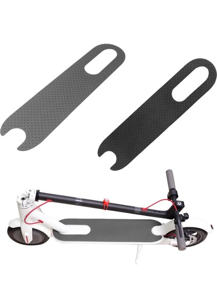 Xiaomi M365 1s Elektrikli Scooter Kaykay Aksesuarları Yapışkanlı Pedal Kapak Pedi Için Gri Silikon Ayak Pedi Mat Sticker (Yurt Dışından) fiyatları