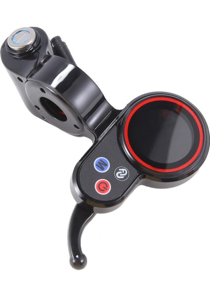 Scooter Parçaları 6pin LCD Ekran Elektrikli Scooter Için Anahtarlı Kilitli Gösterge Paneli Aksesuarları Siyah (Yurt Dışından) fırsatları