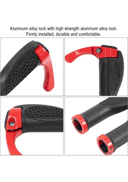 Elektrikli Scooter Sap Eldivenleri Wolf Elektrikli Scooter Alüminyum Alaşımlı Kilitli Gidon Kaymaz Parçalar (Yurt Dışından) modelleri