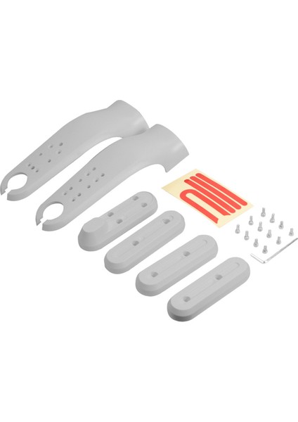 Xiaomi M365 Elektrikli Scooter Çatal Parçaları Beyaz Için Tekerlek Kapağı Göbek Kapağı Koruyucu Kabuklu Ön Çatal Kapağı (Yurt Dışından)