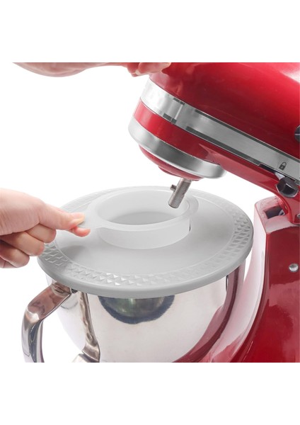 Kitchenaid 4.5-5 Quart Eğimli Kafa Stand Mikserleri Için 2 Adet Mikser Kase Kapakları, Hamur Mayalama Kase Kapakları (Yurt Dışından)