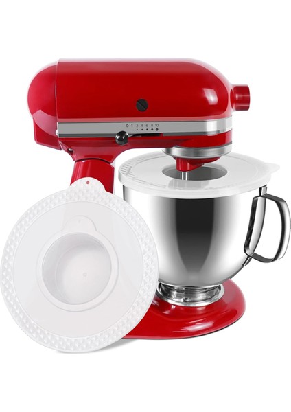 Kitchenaid 4.5-5 Quart Eğimli Kafa Stand Mikserleri Için 2 Adet Mikser Kase Kapakları, Hamur Mayalama Kase Kapakları (Yurt Dışından)
