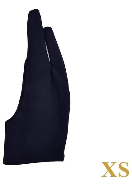 Bir Stil Kdd Iki Parmakla Çizim Eldivenleri Hem Sağ Hem De Sol El Için Uygun Herhangi Bir Gra Çizim Tableti Için Kirlenme Önleyici Eldivenler (Yurt Dışından)