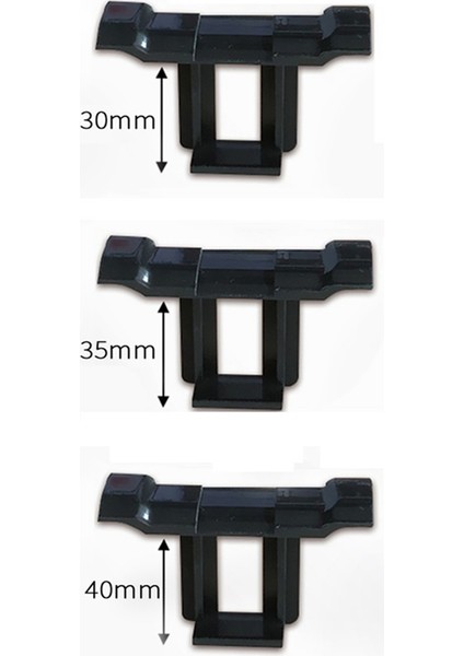 50 Adet 30MM Güneş Paneli Su Drenaj Klipsleri Asa Fotovoltaik Panel Su Drenaj Klipsi Durgun Su Tozunu Otomatik Olarak Kaldırır (Yurt Dışından)