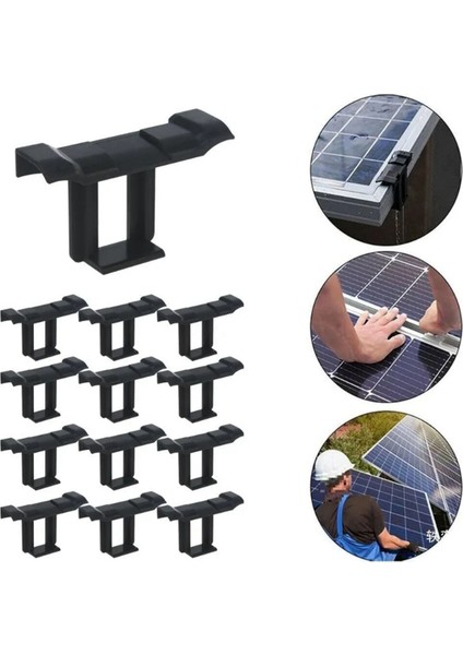 50 Adet 30MM Güneş Paneli Su Drenaj Klipsleri Asa Fotovoltaik Panel Su Drenaj Klipsi Durgun Su Tozunu Otomatik Olarak Kaldırır (Yurt Dışından)