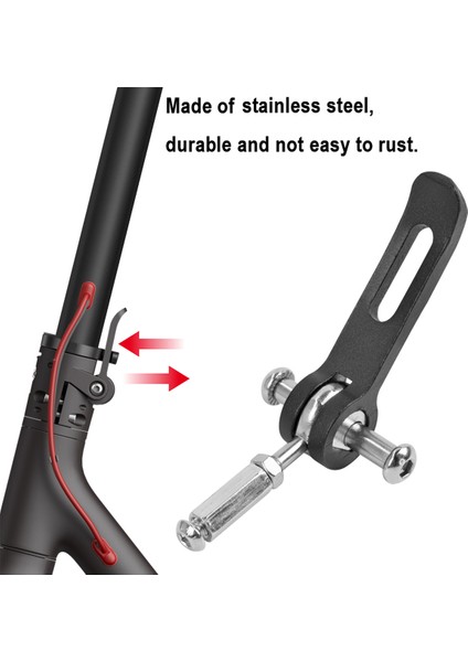 Katlanır Pothook Menteşe Cıvatası Kilit Vidası Sabit Kanca Vidaları Xiaomi Mijia M365 / M365/PRO Elektrikli Scooter Onarım Parçaları Için (Yurt Dışından) fırsatları