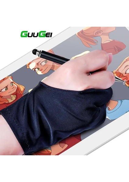 Eldivenler 3 Adet Tarzı Stylus Kalem Eldivenleri Iki Parmakla Çizim Tableti Kirlenme Dokunma Ter Korumalı Kapasitif Ekran Dokunmatik Kalem Eldiven Ipad Telefon (Yurt Dışından) indirimleri