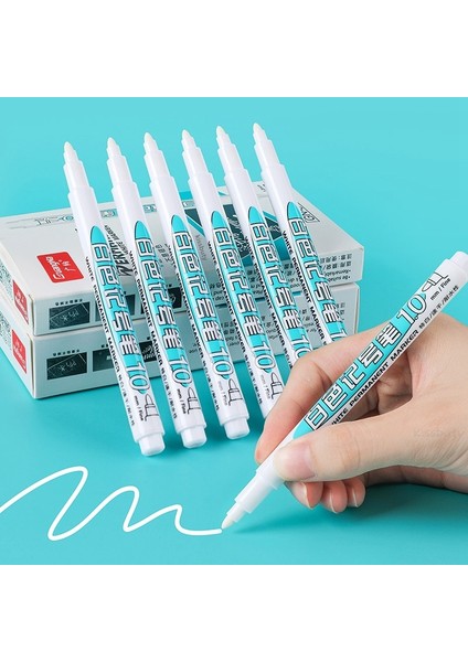 Beyaz-4 Adet Tarzı Yağlı Beyaz Işaretleyici Kalem Grafiti Kalemler Su Geçirmez Kalıcı Jel Kalem Lastik Boyama Dizüstü Lastik Sırtı Çevre Kalem (Yurt Dışından) fiyatları