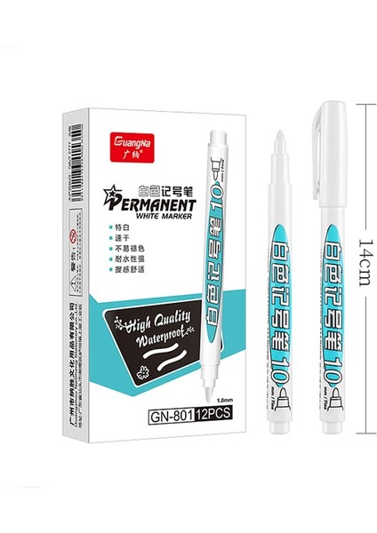 Beyaz-4 Adet Tarzı Yağlı Beyaz Işaretleyici Kalem Grafiti Kalemler Su Geçirmez Kalıcı Jel Kalem Lastik Boyama Dizüstü Lastik Sırtı Çevre Kalem (Yurt Dışından) indirimleri