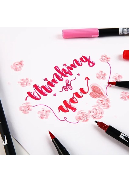 277 Koyu Yeşil Tarzı Japon Tombow Fırça Işaretleyiciler Çift Suluboya Sanat Kalemler Yazı Kaligrafi Kalem Fırça Kırtasiye Manga Scrapbooking Malzemeleri (Yurt Dışından) fiyatları