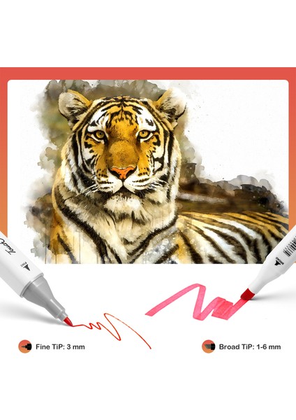 56 Numara Marker Kalemler Çift Uçlu Renkli Sanatçı Işaretleyiciler Sanat Kroki Boyama Kitapları Için Profesyonel Boyama Manga ve Tasarım (Yurt Dışından) fiyatları