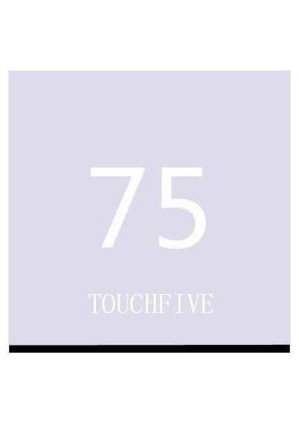 No.75 Tarzı Touchfive Opsiyonel Ketch Işaretleyiciler Alkol Bazlı Işaretleyiciler Boyama Sanat Malzemeleri Çocuklar Için Kalem, Yetişkin Boyama, Boyama (Yurt Dışından)