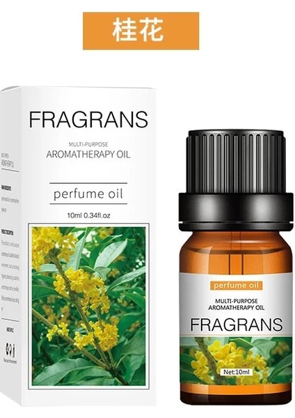 Osmanthus Stili Mum Yapımı Için Esansiyel Yağ Koku Yağı ile Yapılan 10ML Suda Çözünür Aromaterapi Uçucu Yağ Makinesi Nemlendirici (Yurt Dışından)