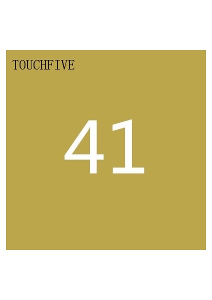 No.41 Tarzı 1 Adet Touchfive Opsiyonel Olors Kroki Işaretleyiciler Alkol Bazlı Renk Işaretleyici Okul Öğrencisi Için Set Boyama Sanat Malzemeleri (Yurt Dışından)