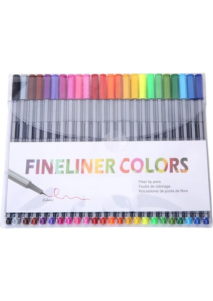 Resim Stili Olarak Renkler Fineliner Kalemler Boyama Kitabı Marco Super Fine Draw Renkli Kalem Sanat Marker Kalem Su Bazlı Mürekkep (Yurt Dışından)