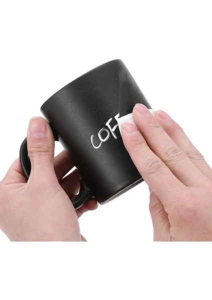 BLACK1PC Tarzı Adet Beyaz Sıvı Tebeşir Kalem Cam Pencereler Kara Tahta Kara Tahta Işaretleyici Silinebilir (Yurt Dışından)