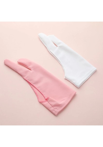 B Tarzı Hem Sağ Hem Sol El Için Uygun Iki Parmakla Çizim Eldiveni Çizim Tableti Için Kirlenme Önleyici Eldiven (Yurt Dışından) fırsatları