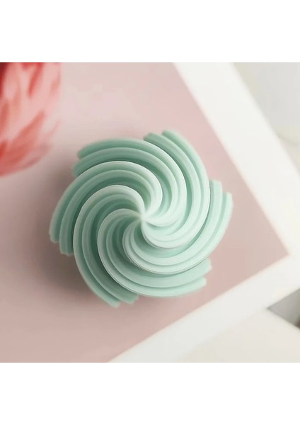 S Tarzı Büyük Döner Koni Mum Kalıp Dıy Noel Ağacı Geometrik Çizgili Sabun Aromaterapi Reçine Alçı Yapımı Kalıp Ev Dekor Hediye (Yurt Dışından) indirimleri