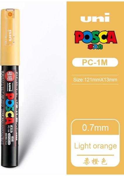 Açık Sarı Stil Mitsubishi Uni Pc-1m Boya Marker Kalem-Geniş Tipcolors Mevcut Marker Yazma Malzemeleri Ofis Okul Malzemeleri (Yurt Dışından)