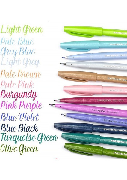 No.7 Tarzı Winzige 1 Adet Fırça Kalem Sanat Işaretleyici Kaligrafi Kalem Fosforlu Yazı Dıy Dergisi Sanat Malzemeleri Kırtasiye (Yurt Dışından) fiyatları