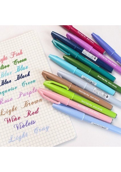 No.7 Tarzı Winzige 1 Adet Fırça Kalem Sanat Işaretleyici Kaligrafi Kalem Fosforlu Yazı Dıy Dergisi Sanat Malzemeleri Kırtasiye (Yurt Dışından) modelleri