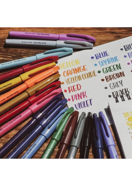 No.7 Tarzı Winzige 1 Adet Fırça Kalem Sanat Işaretleyici Kaligrafi Kalem Fosforlu Yazı Dıy Dergisi Sanat Malzemeleri Kırtasiye (Yurt Dışından) fırsatları