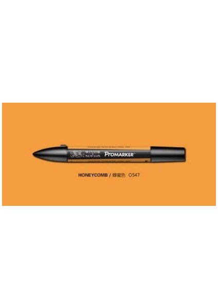 Petek Tarzı Winsor & Newton Promarker Profesyonel Tasarım Marker Kalemler Sarı ve Turuncu Ton (Yurt Dışından)