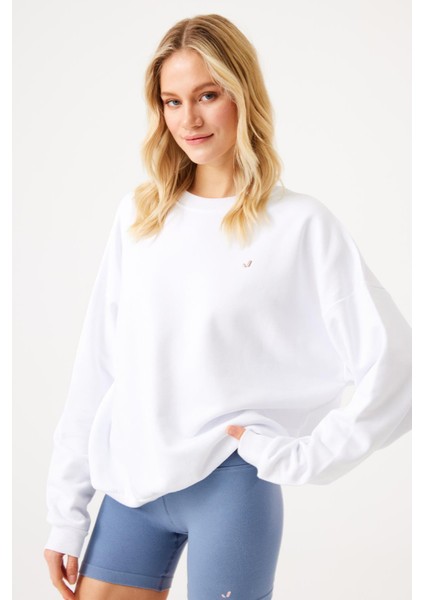 Aura Sweatshirt Beyaz