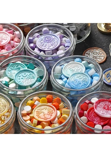 Polarize Karıştırma 100 Adet Stili Çanta Vintage Mühür Mumu Mix Renk Balmumu Boncuk Macaron Renk Sekizgen Mühür Pullar Zarf Düğün Davetiyeleri Dıy Malzemeleri (Yurt Dışından) fiyatları