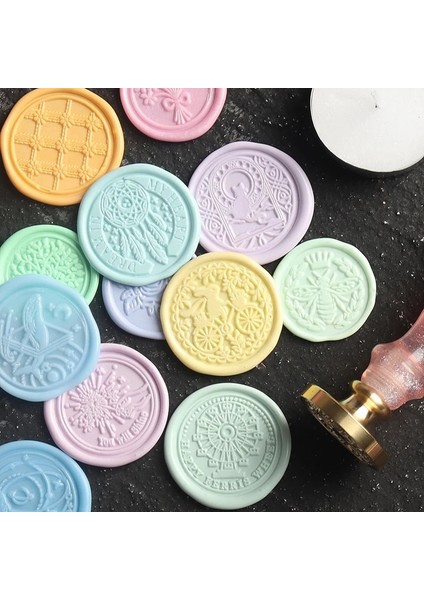 Polarize Karıştırma 100 Adet Stili Çanta Vintage Mühür Mumu Mix Renk Balmumu Boncuk Macaron Renk Sekizgen Mühür Pullar Zarf Düğün Davetiyeleri Dıy Malzemeleri (Yurt Dışından) modelleri