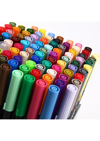 NO.553 Stili Tombow Ab-T Sanat Fırça Kalem Japon Kaligrafi Peolors Çift Kafaları Suluboya Marker Kalem Boyama Sanat Malzemeleri Için (Yurt Dışından) fırsatları