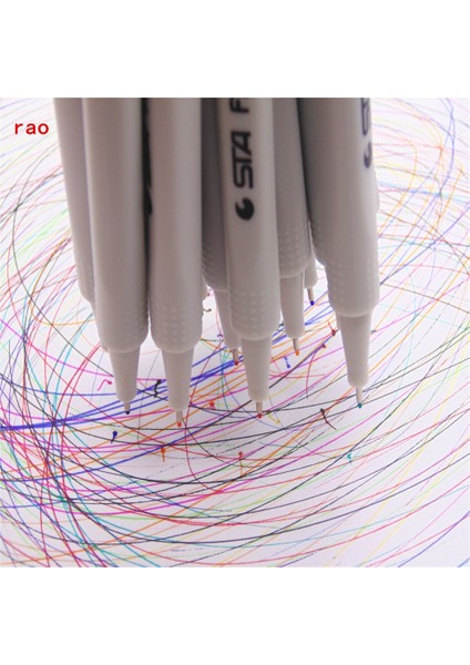 No.2 Tarzı Renkler Ince Astar Kalemler Süper Sanat Marker Kalem Su Bazlı Çocuklar Için Çeşitli Mürekkep Çizim Grafiti Kanca Fiber Kalem (Yurt Dışından)