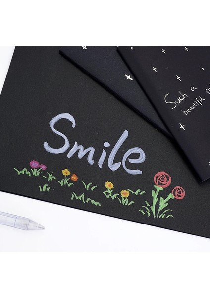 NO.590 Stili 60 Sayfa Yeni Sketchbook Günlüğü Çizim Boyama Kitap Okul Hediye Graffiti Kroki Ofis Defter Kağıt Kaynağı Siyah Kapak (Yurt Dışından) fırsatları