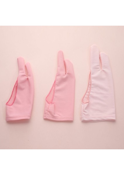 Mavi Stil Hem Sağ Hem Sol El Için Uygun Iki Parmakla Çizim Eldiveni Çizim Tableti Için Kirlenme Önleyici Eldiven (Yurt Dışından) indirimleri