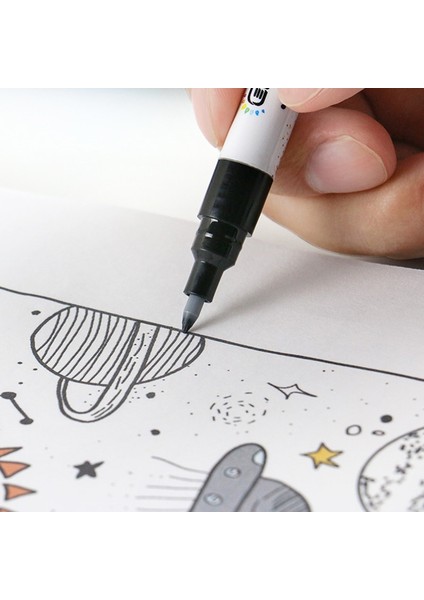 Kırmızı Turuncu Tarzı Gn 36COLORS Akrilik Boya Marker Kalem Işaretleme Renk Boya Kalemleri Seramik Kaya Cam Porselen Kupa Ahşap Kumaş Canva Boya (Yurt Dışından)