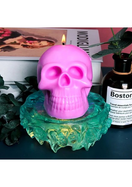Sx-Sw-45 Tarzı Dıy Kafatası Mum Silikon Kalıp Cadılar Bayramı Paskalya Aroma Mum Yapımı El Yapımı Sabun Alçı Kalıp 3D Zanaat Döküm Kalıp Ev Dekor (Yurt Dışından) fiyatları