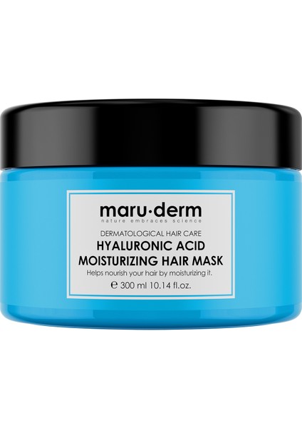Maruderm Hyaluronic Acid Moisturizing Hair Mask 300 ml (P)