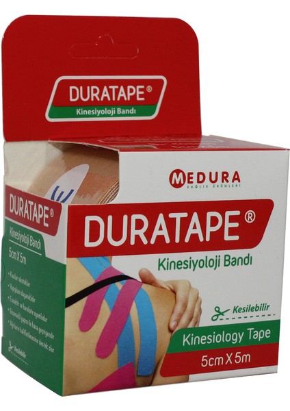 Duratape Kınesıyolojı Bandı 5CMX5M Ten