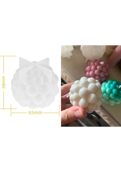 W0514-2 Tarzı Çizgili Sütun Mum Kalıp Geometrik Sütun El Yapımı Koku Balmumu Mum Ev Dekor Için Silikon Kalıp Alçı Süs Kalıp (Yurt Dışından)