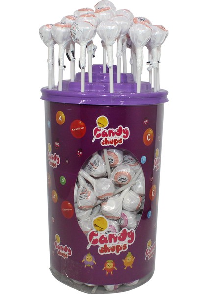 Candy Chups Vıtamınlı 150 Li Lolipop