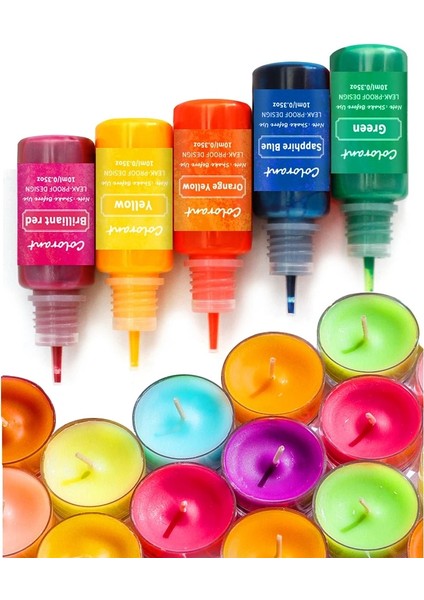 No.8 Tarzı 2022 Yeni Mum Boyaları Pigment Sıvı Renklendirici Reçine Boyama Boya Dıy Mum Yapımı Için Sabun Epoksi Reçine Zanaat Yapımı Pigmentler (Yurt Dışından)