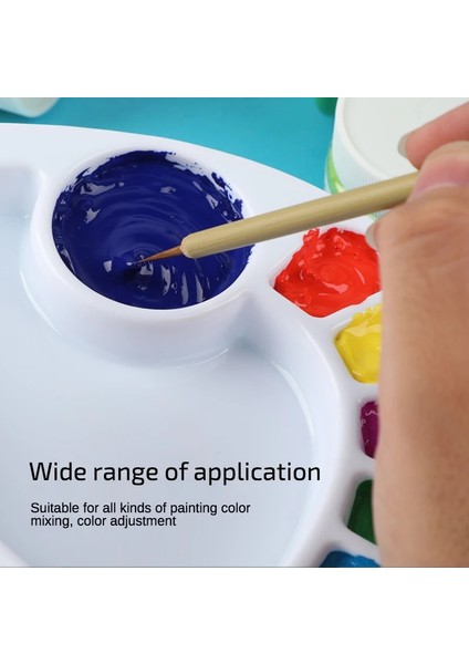 Pigment Kalem Kutusu Stili Güzel Sanatlar Boyama Erik Çiçeği Renk Paleti, Boya Fırçası Kovası, Çoklu Özellikler ve Renkler Mevcut Malzeme (Yurt Dışından)
