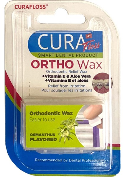 Curaflos Ortho Wax Dıs Mumu Teklı