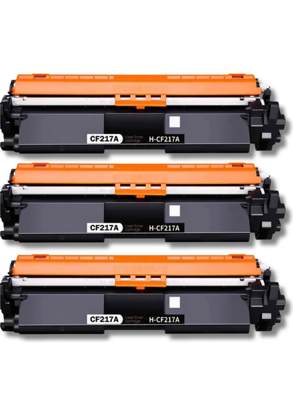 Hp CF217A Çipli Muadil Toner 3'lü Avantajlı Set | /M102A/M130A/M130FN/M130FW/M130NW |