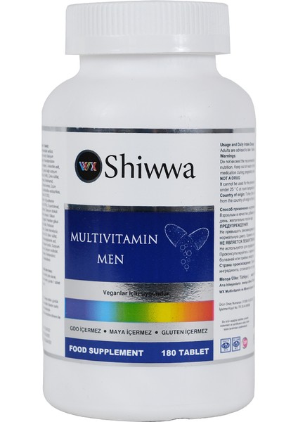 Shıwwa Multıvıtamın Men 180 Tb