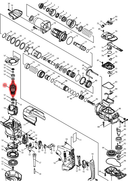 HR5201C KOLLEKTÖR ENDÜVİ ROTOR 516993-6